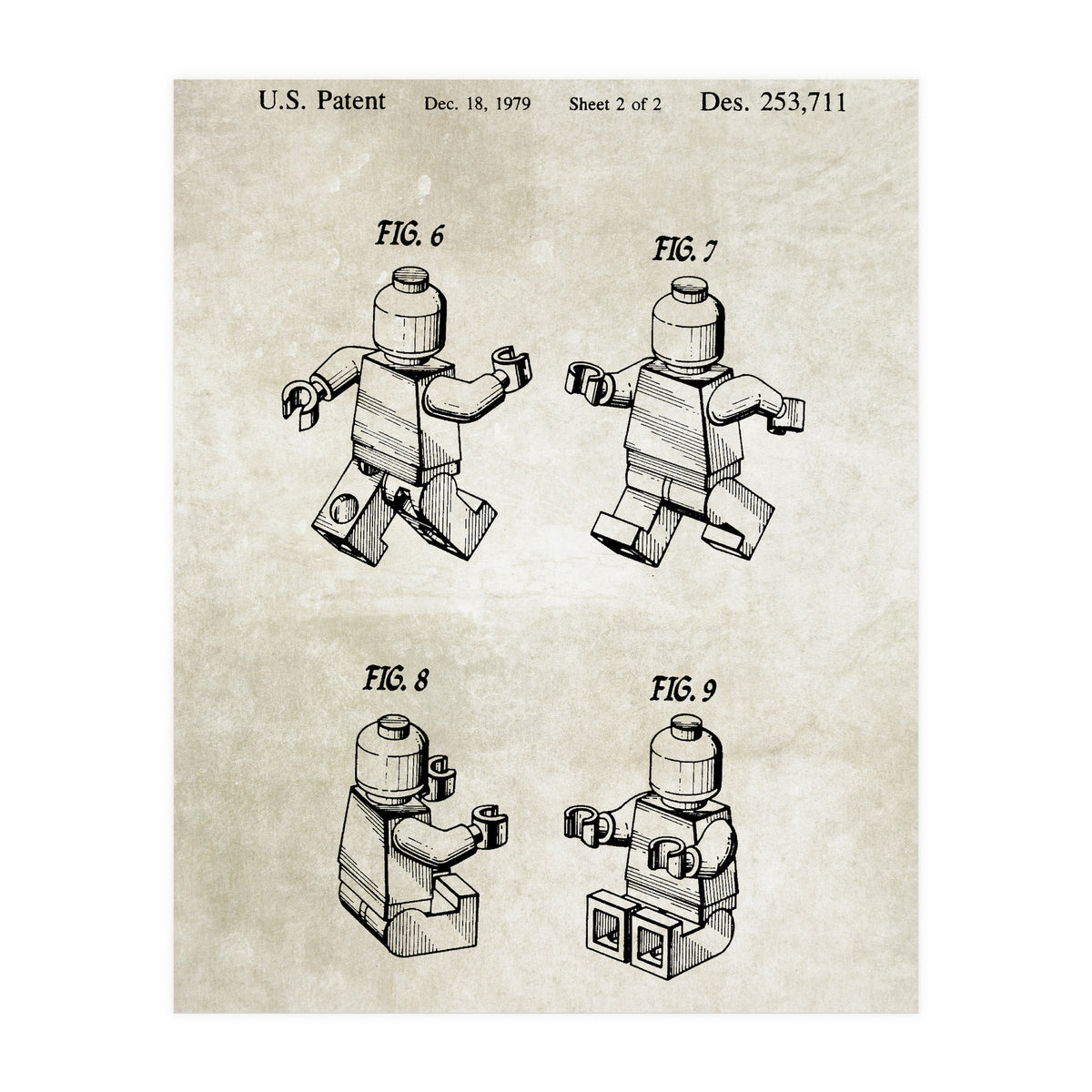 Lego Wall Art (Print Only)