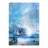 Blue eclipse  (Print Only) thumbnail