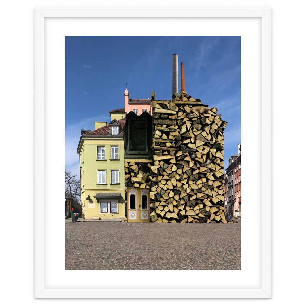Holz Vor Der Hütten