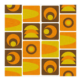 70s Cube Geo Brown  (Print Only) thumbnail