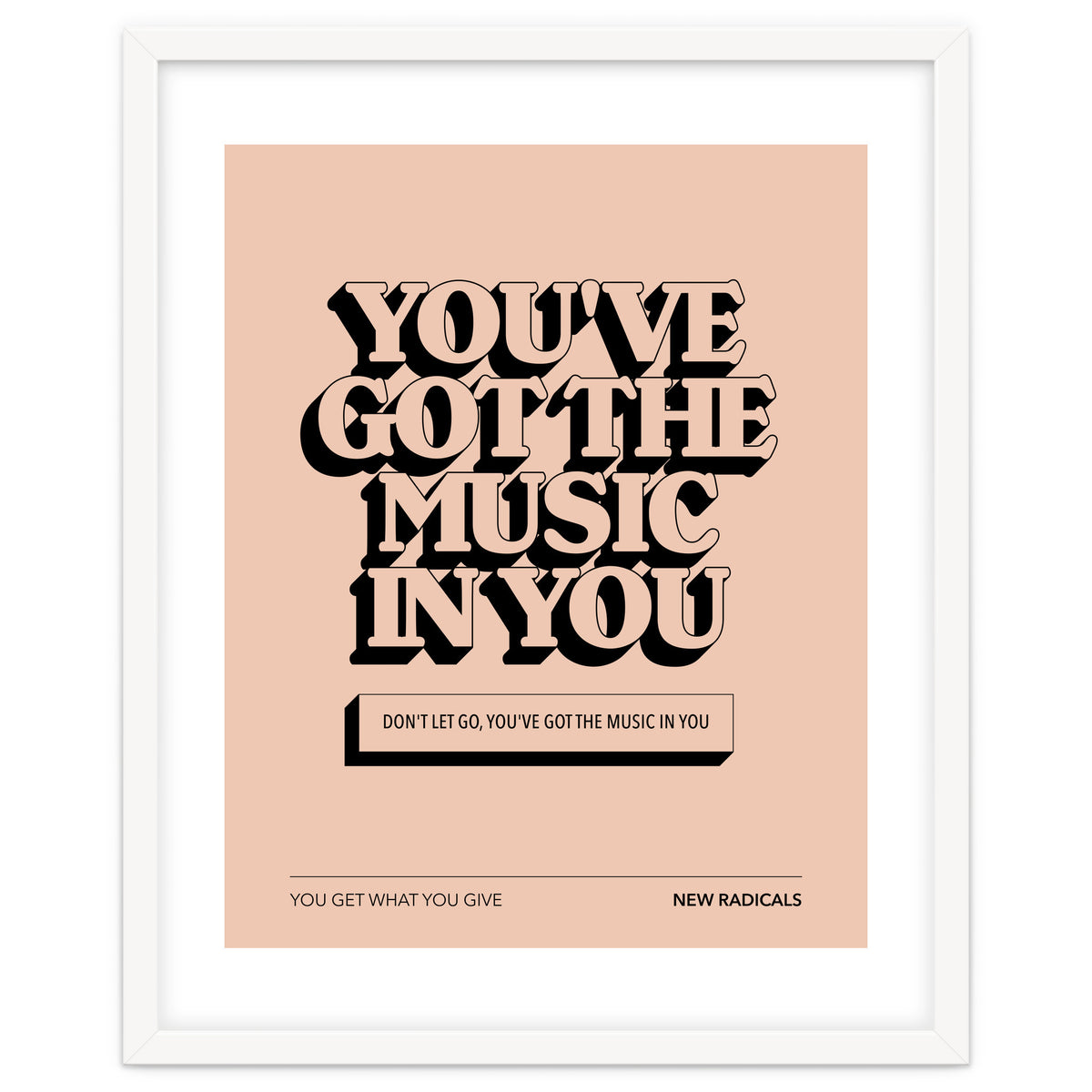 New Radicals - You Only Get What You Give