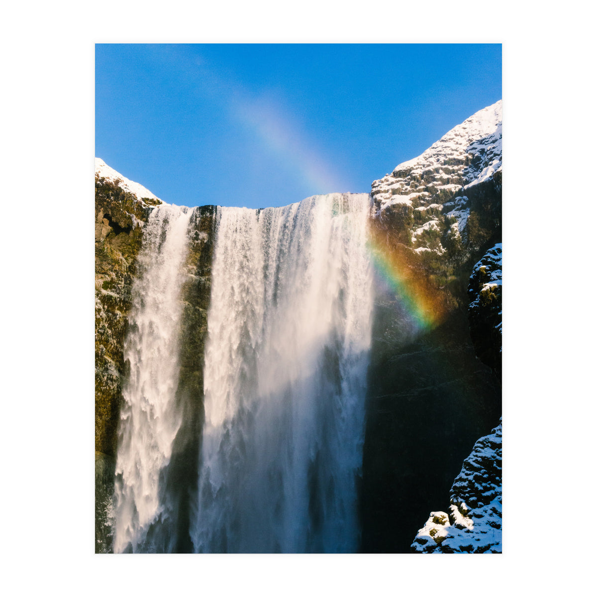 Skogafoss Waterfall Iceland 1 (Print Only)