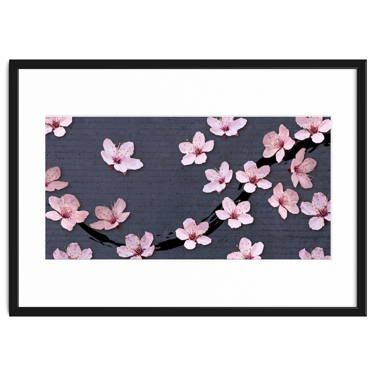 Triangulated Cherry Blossoms