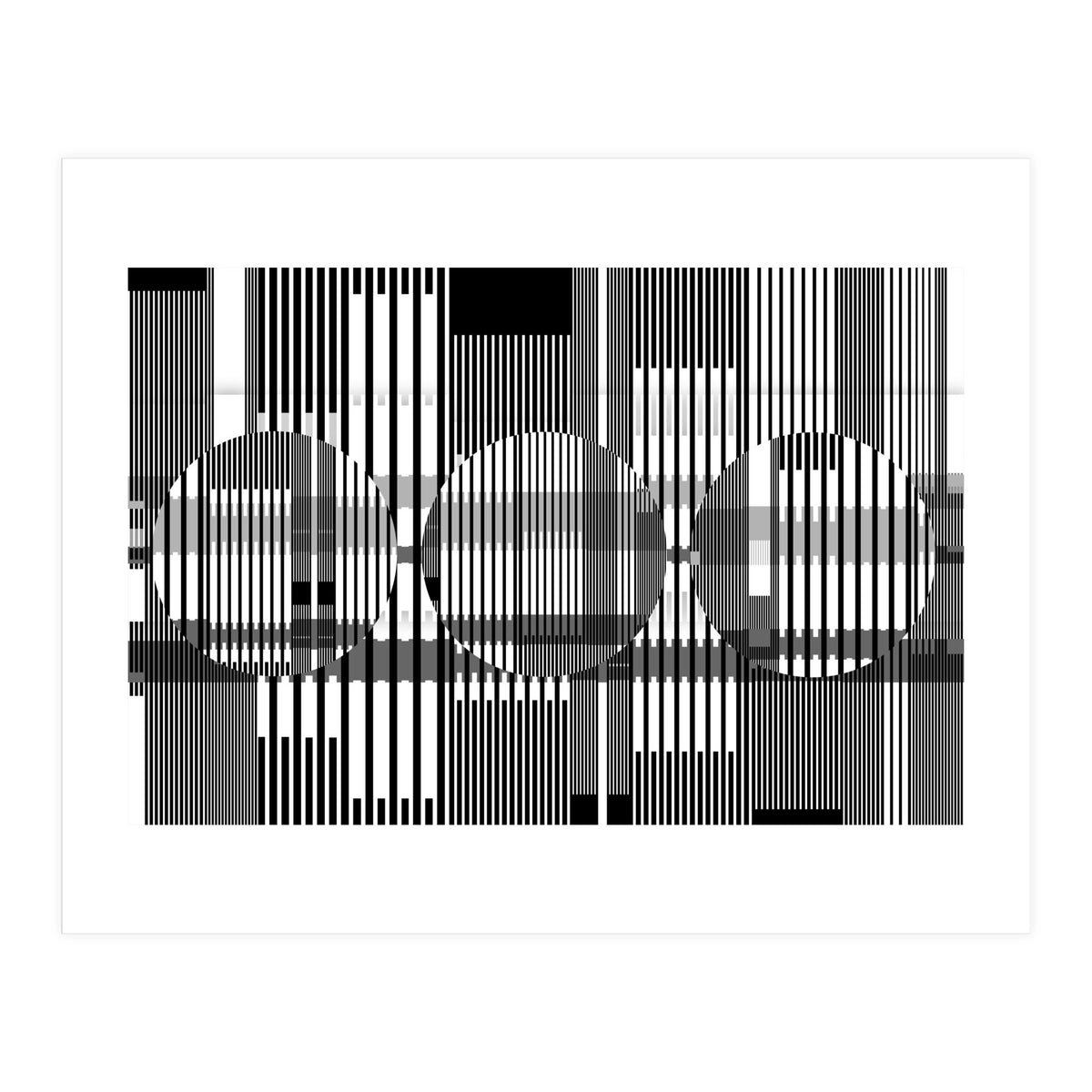 Glitch Global III Serie Urban Nature (Print Only)