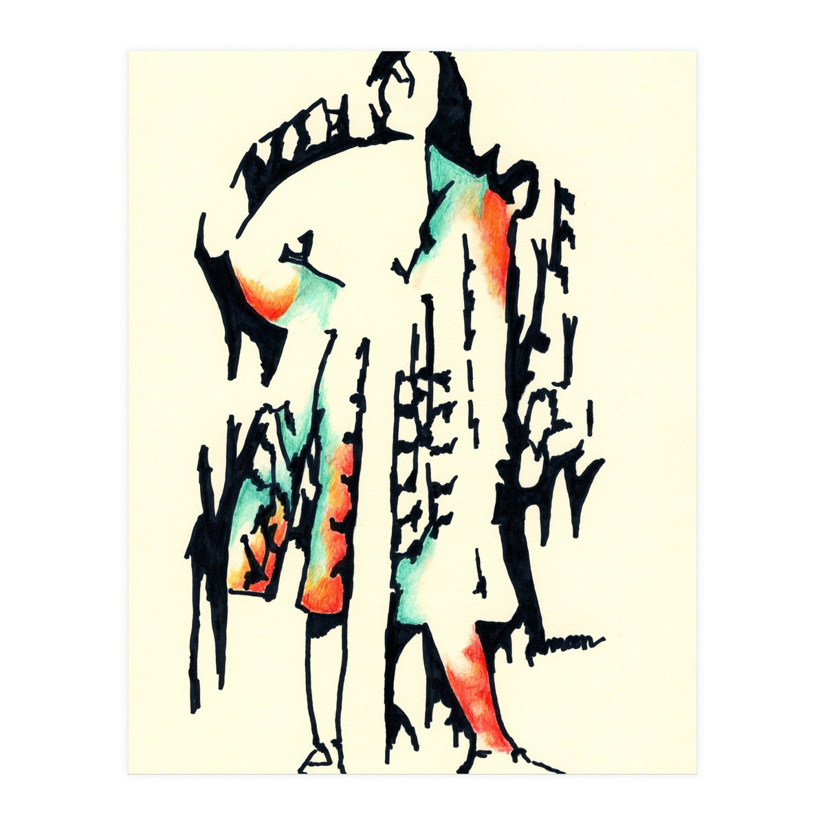 Turn to the left (Print Only)