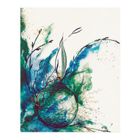 Abstract Sea Watercolour (Print Only)