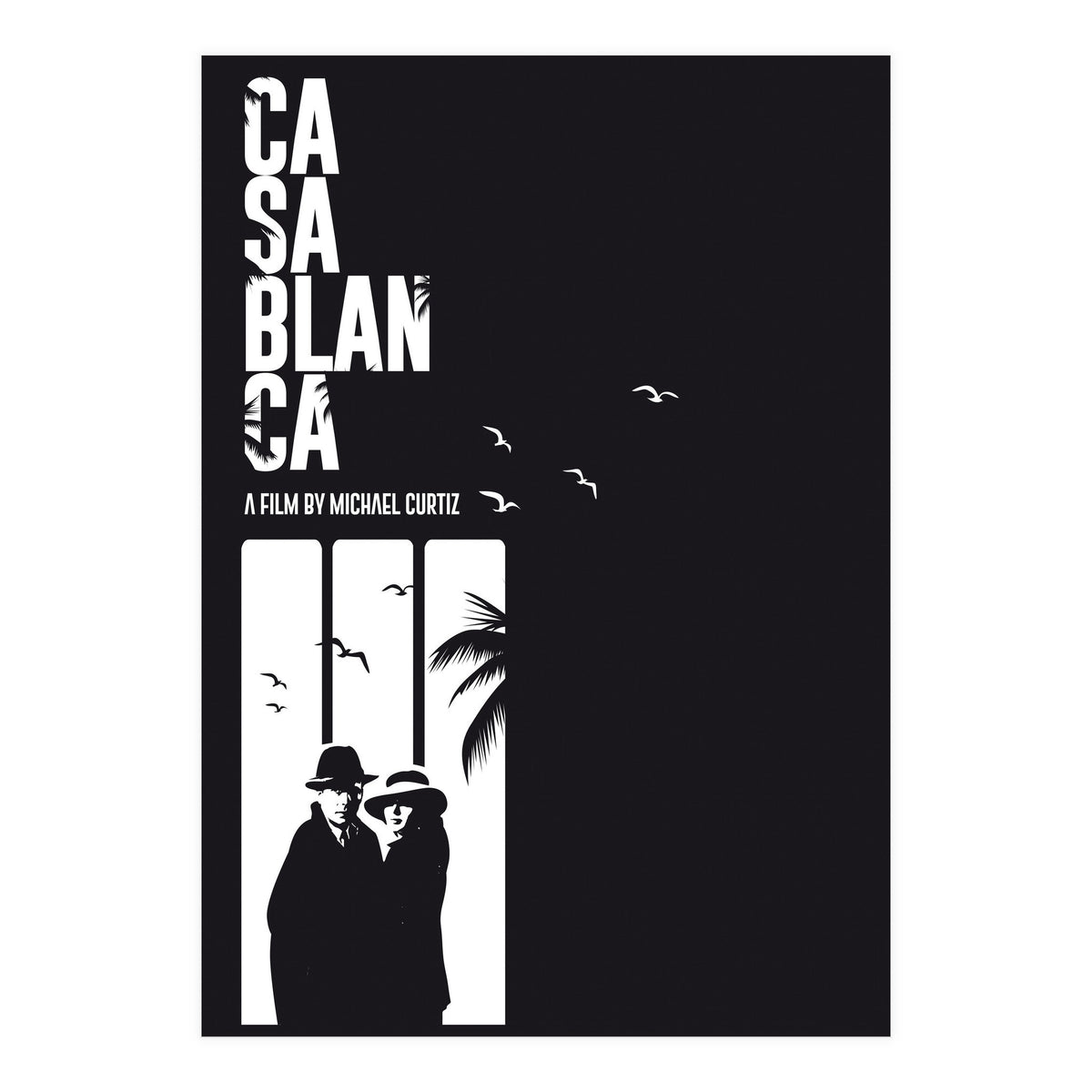 Casablanca movie poster (Print Only)