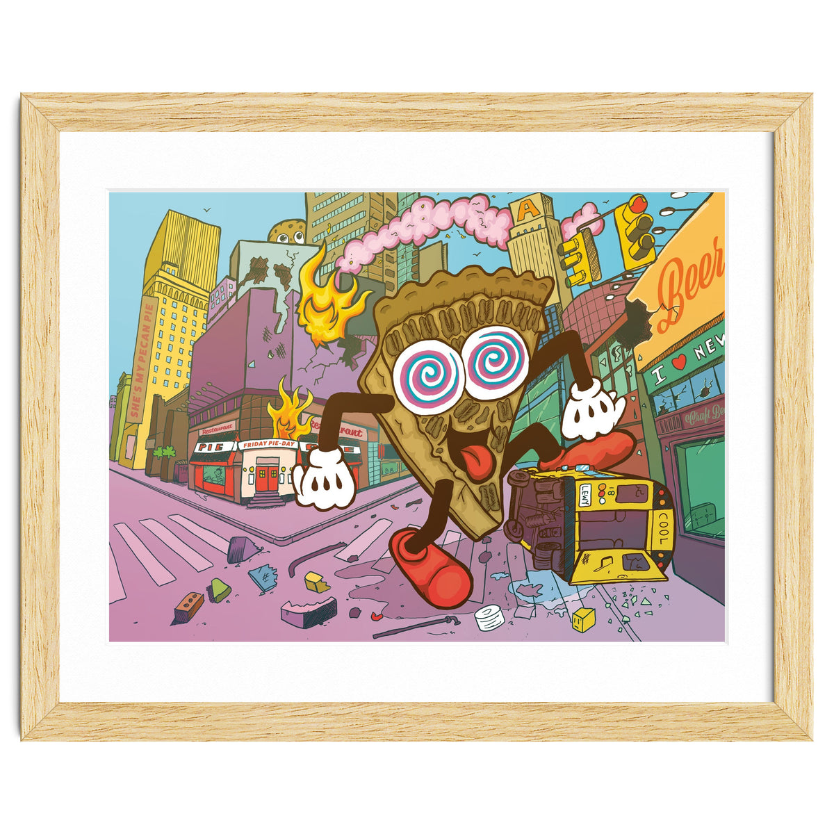 Pecan Psychosis - 12.3% ABV Bourbon Barrel Aged Pecan Maple Stout - Amundsen Brewery