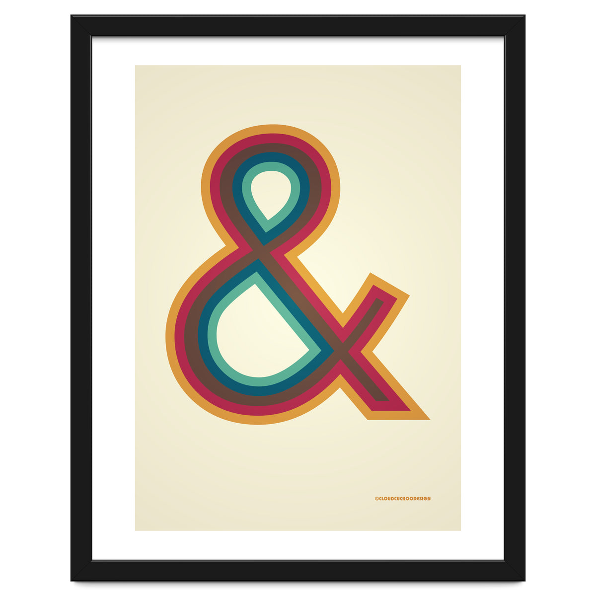 1970s Retro Ampersand