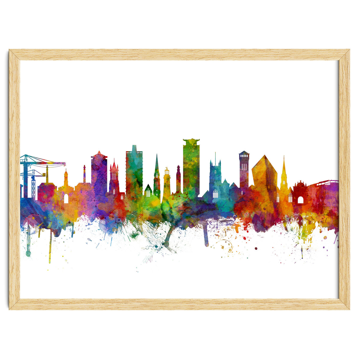 Plymouth England Skyline