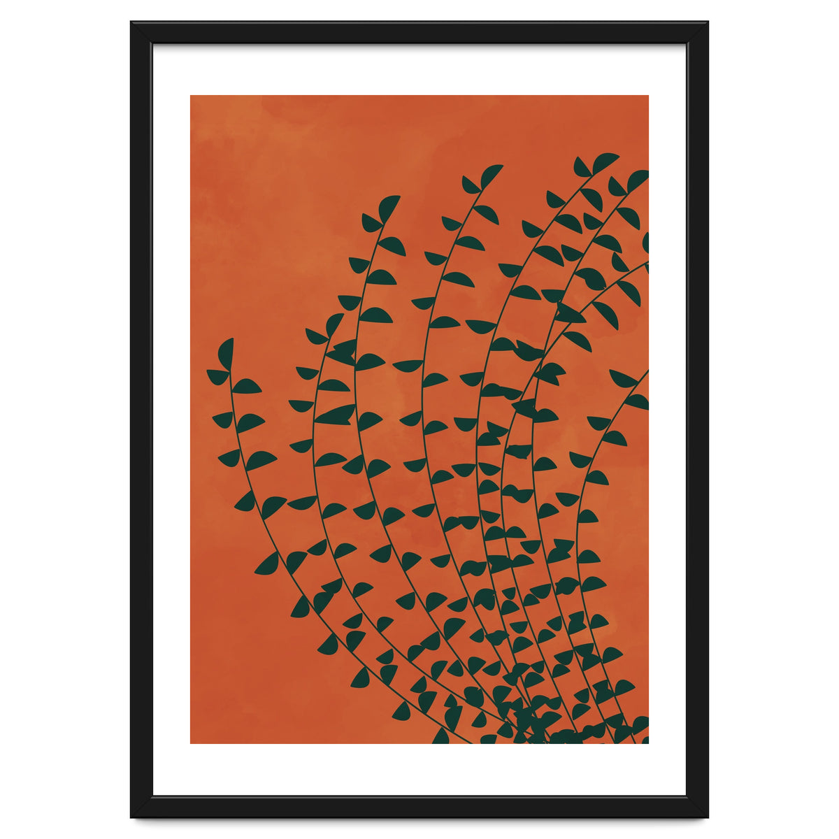 Boho Terracotta Plant Burnt Orange