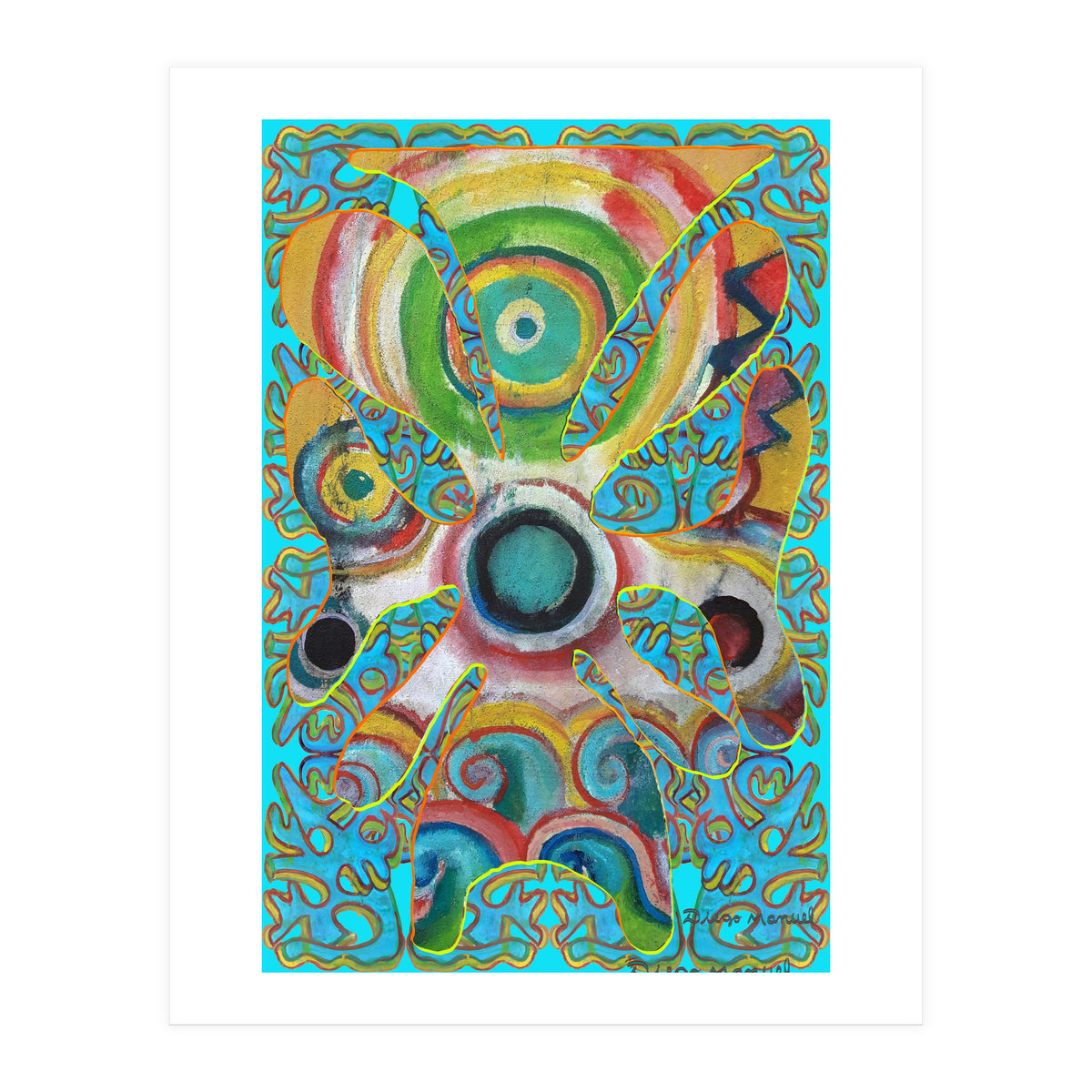 Pop Abstract 2023 Tapiz 25 (Print Only)