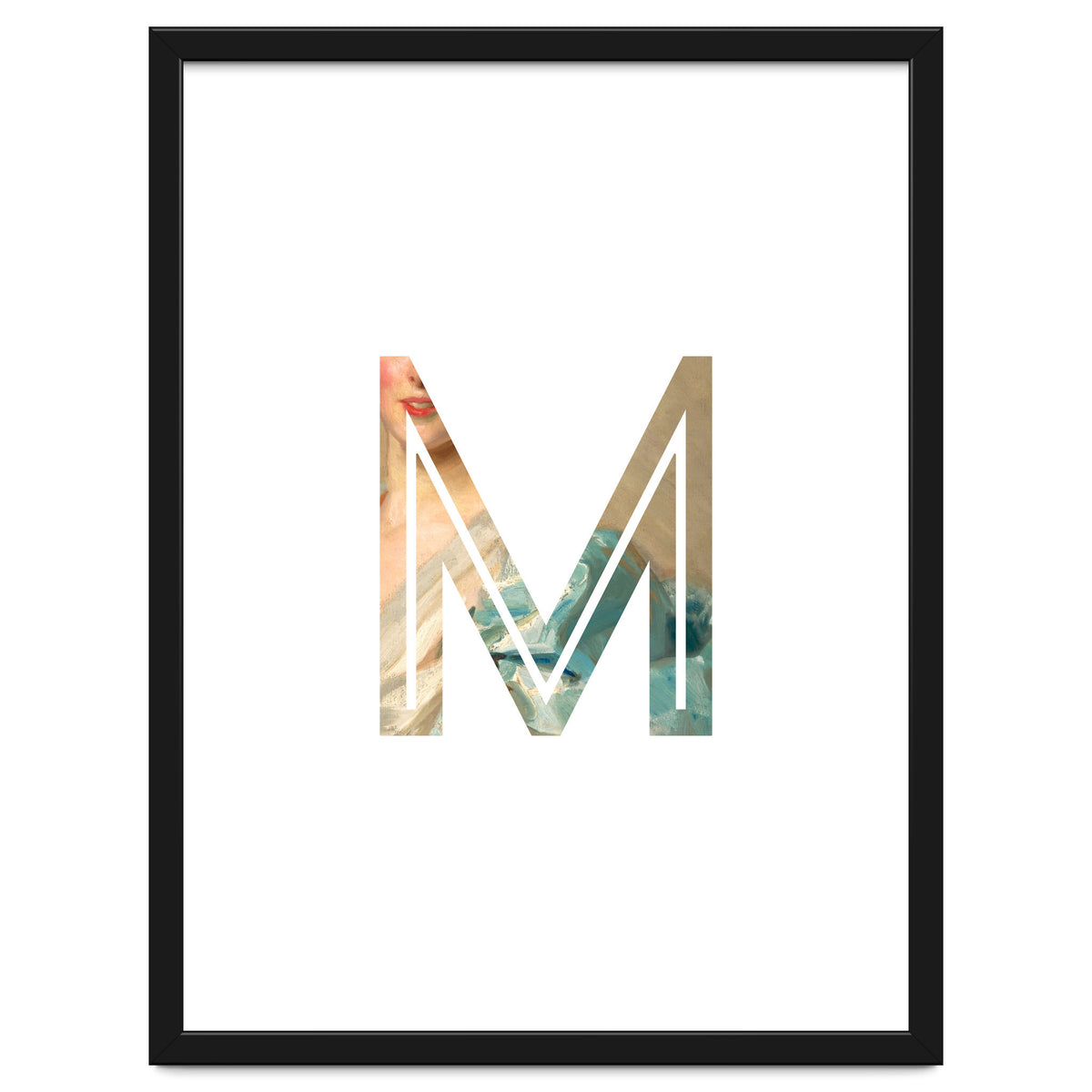 Letter M - (Impress)