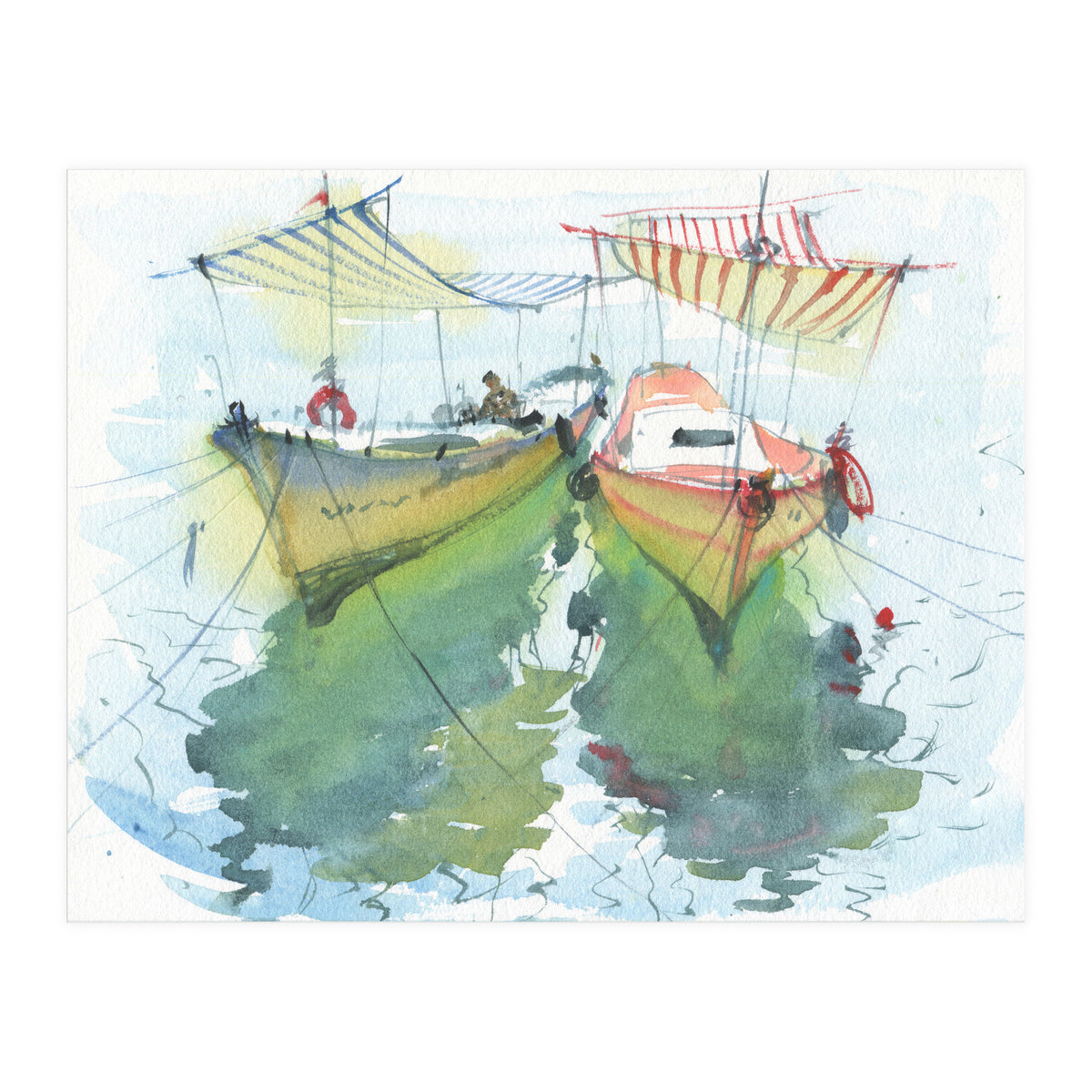 Pleasure boats (Print Only)
