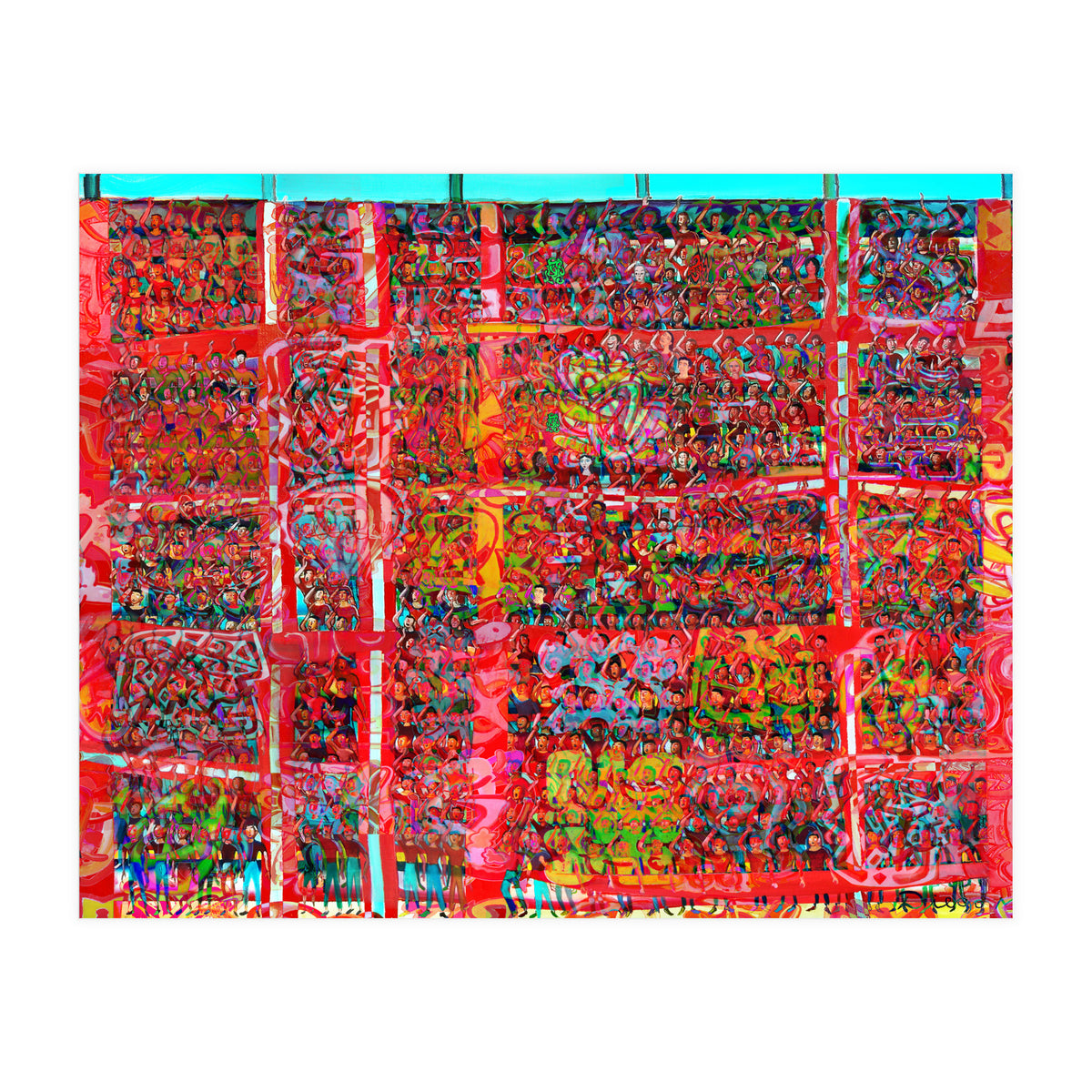 Gran Hinchada Roja 14 (Print Only)