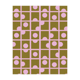 Pink Retro Circles Pattern (Print Only) thumbnail