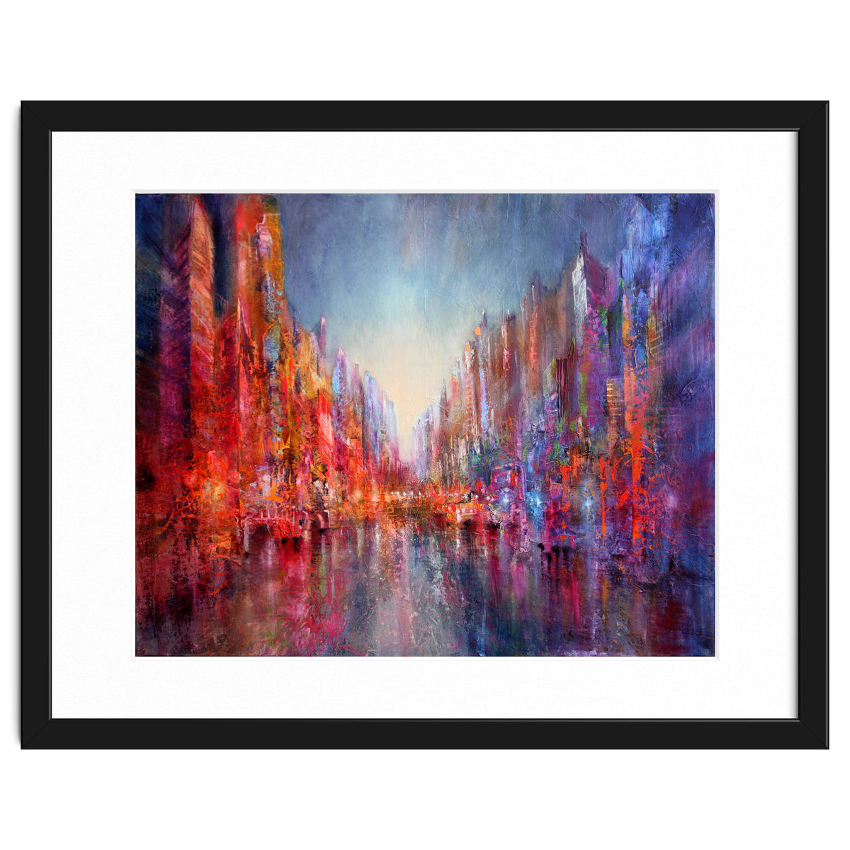 Stadt Am Fluss  - city on the riverside