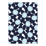 Pastel Blue Abstract Flower Pattern (Print Only) thumbnail