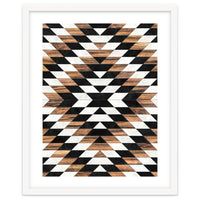 Urban Tribal Pattern No.13 - Aztec - Concrete and Wood