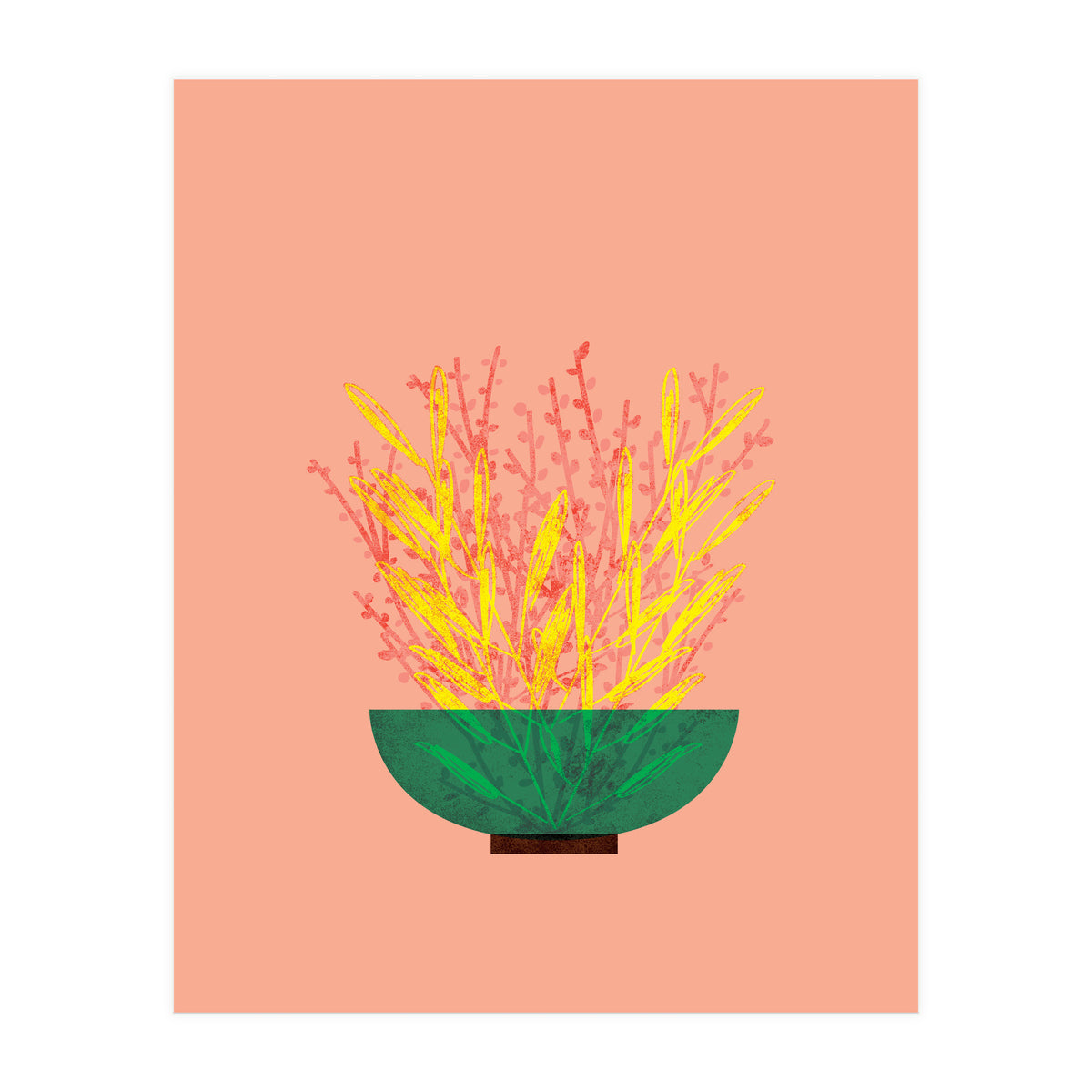 Flower pot III (Print Only)