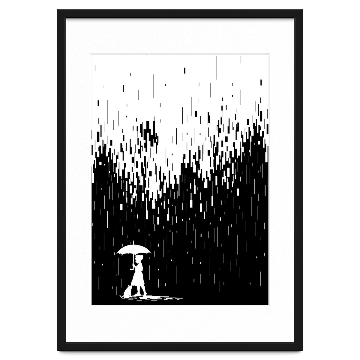 Pixel Rain