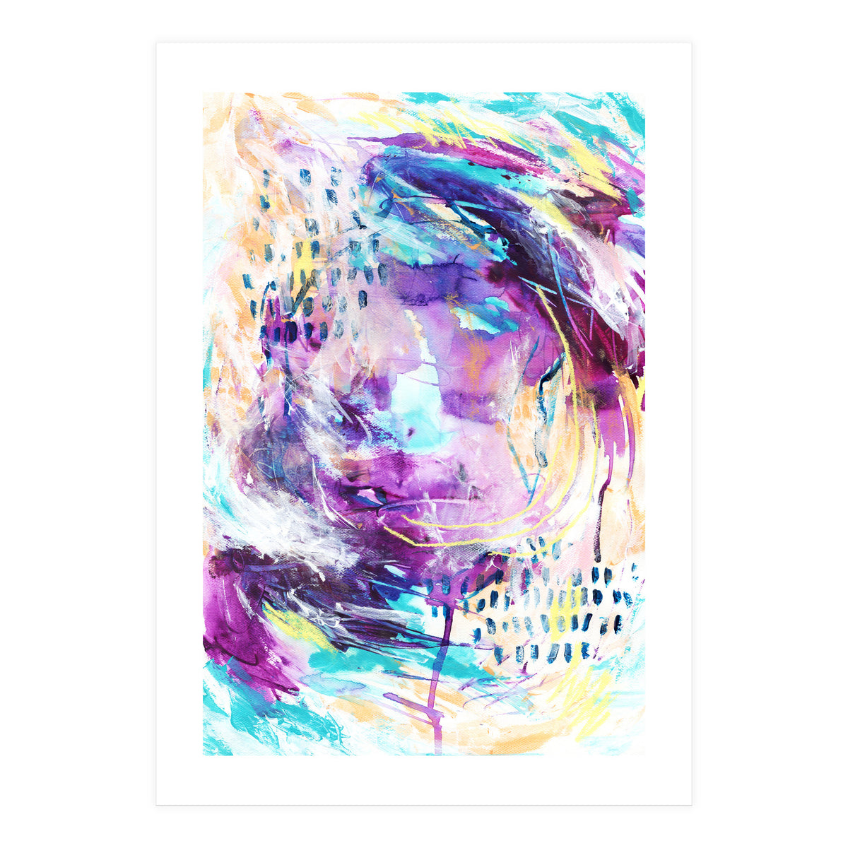 Dancing Of Grapes 1 (Print Only)