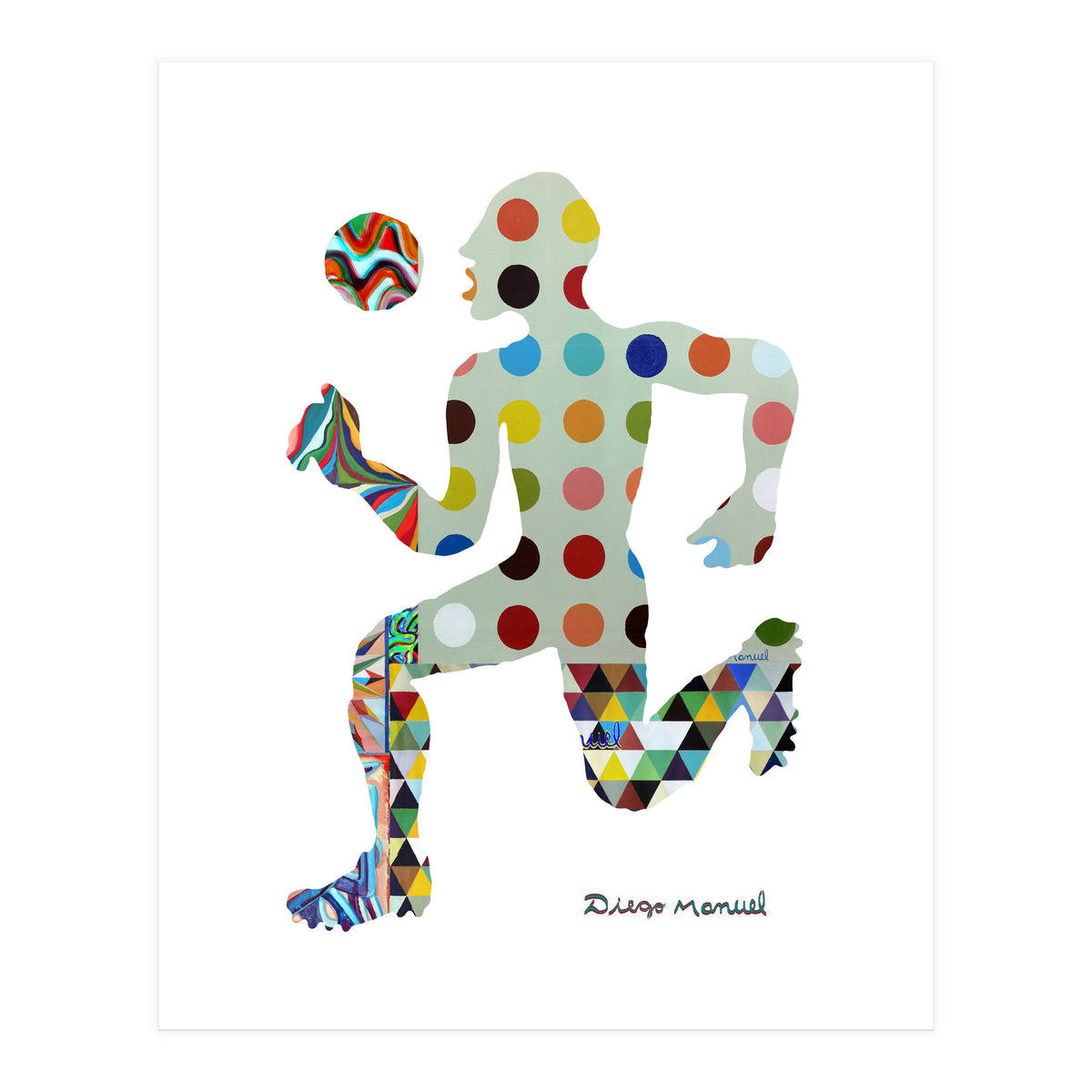 Jugador Nuevo 1 16  (Print Only)