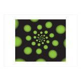 Green Spiral Dots (Print Only) thumbnail