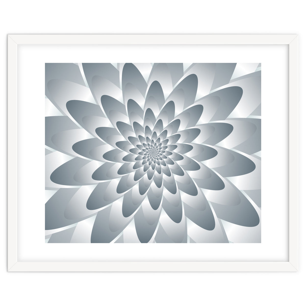 Swirl Flower Pattern