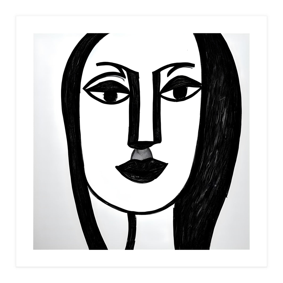 Woman's face  (Print Only)