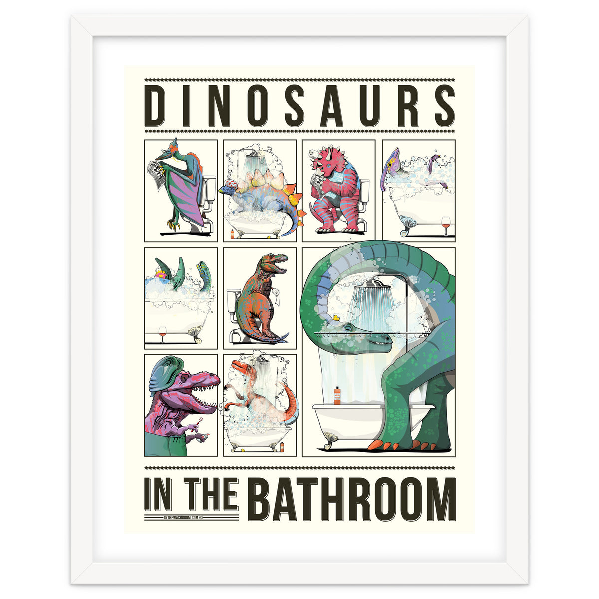 Dinosaurs in the Bathroom, Funny Toilet Humour