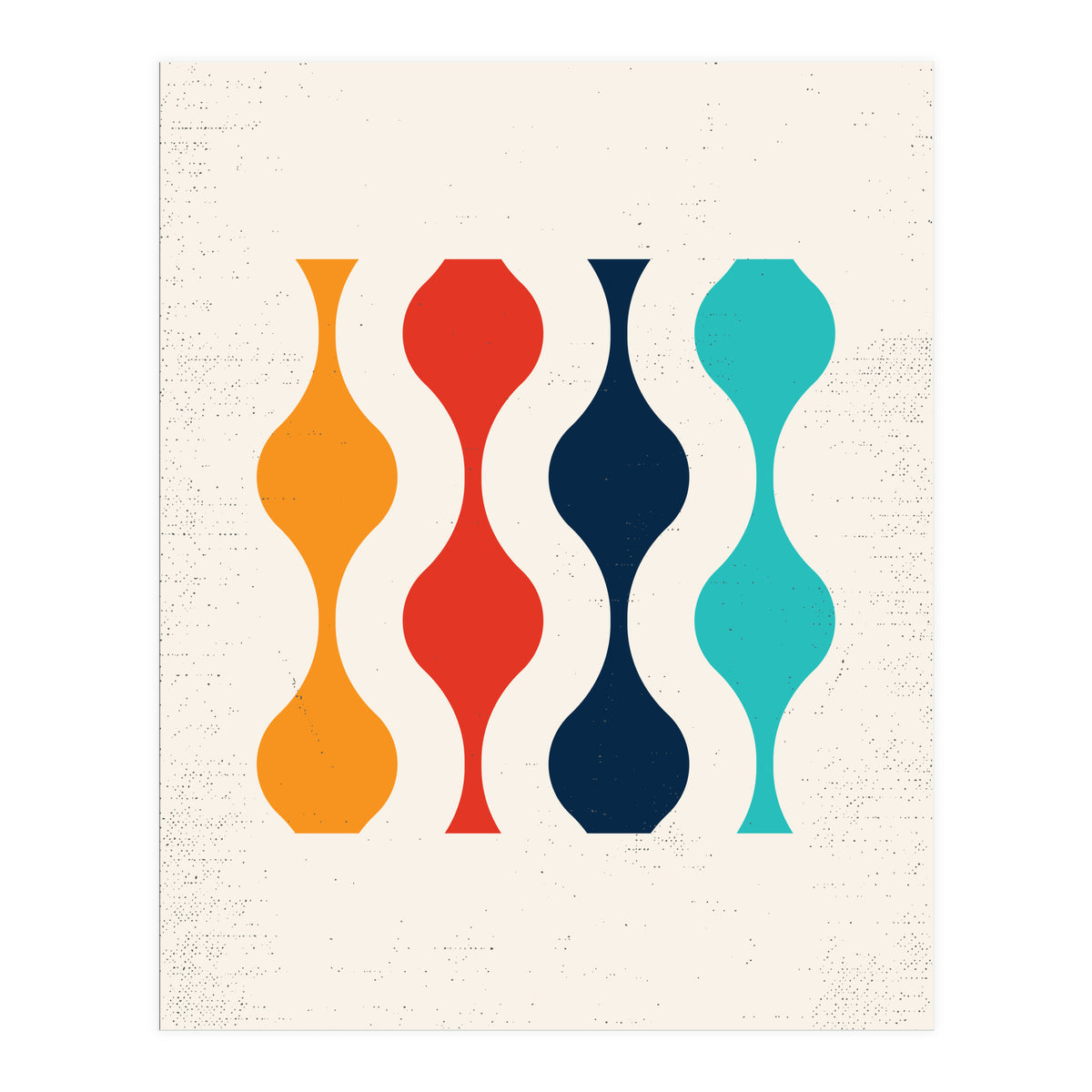 Mid Century Modern Geometry 014 (Print Only)