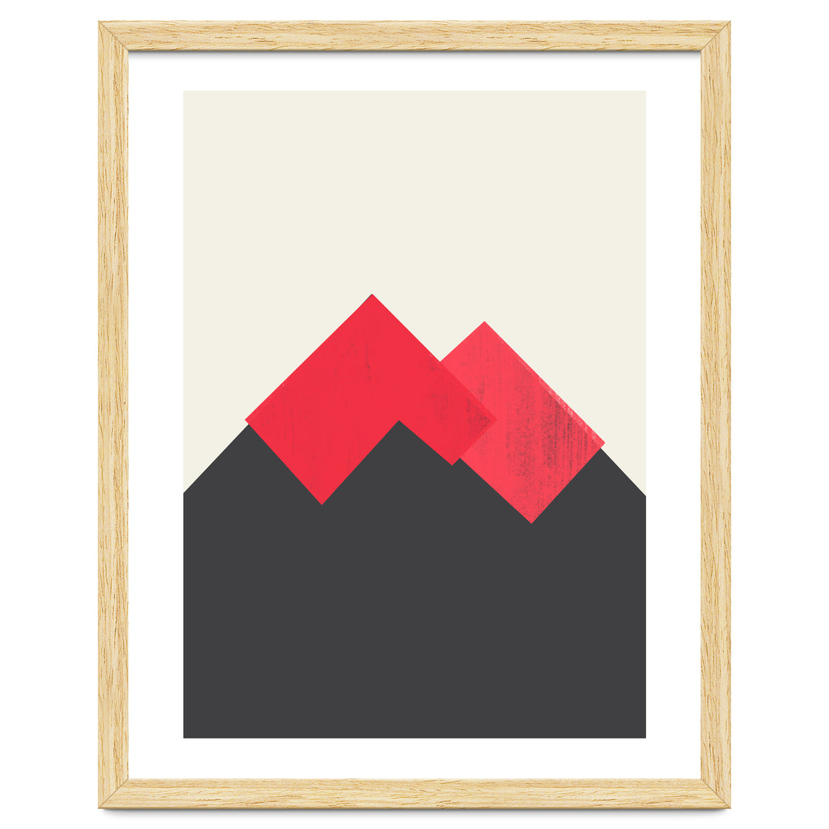 Pastel Mountains II Volcano