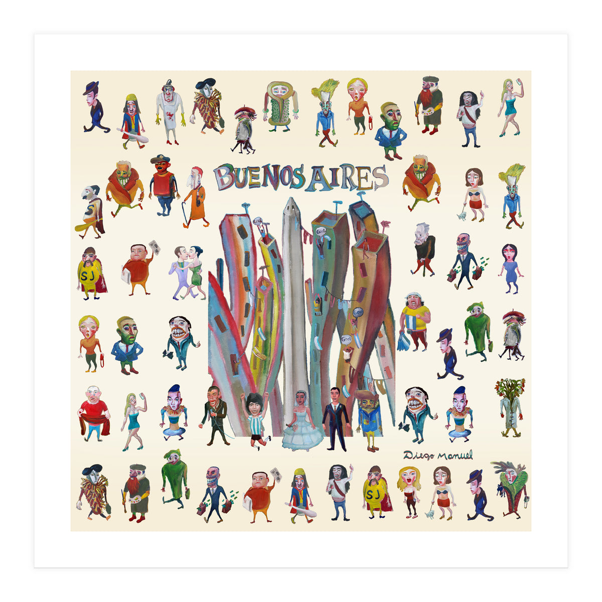 Gente De Buenos Aires (Print Only)