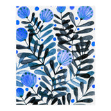 Flowers And Foliage Blue (Print Only) thumbnail
