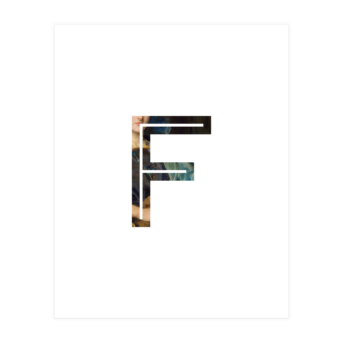 Letter F - (Impress) (Print Only)