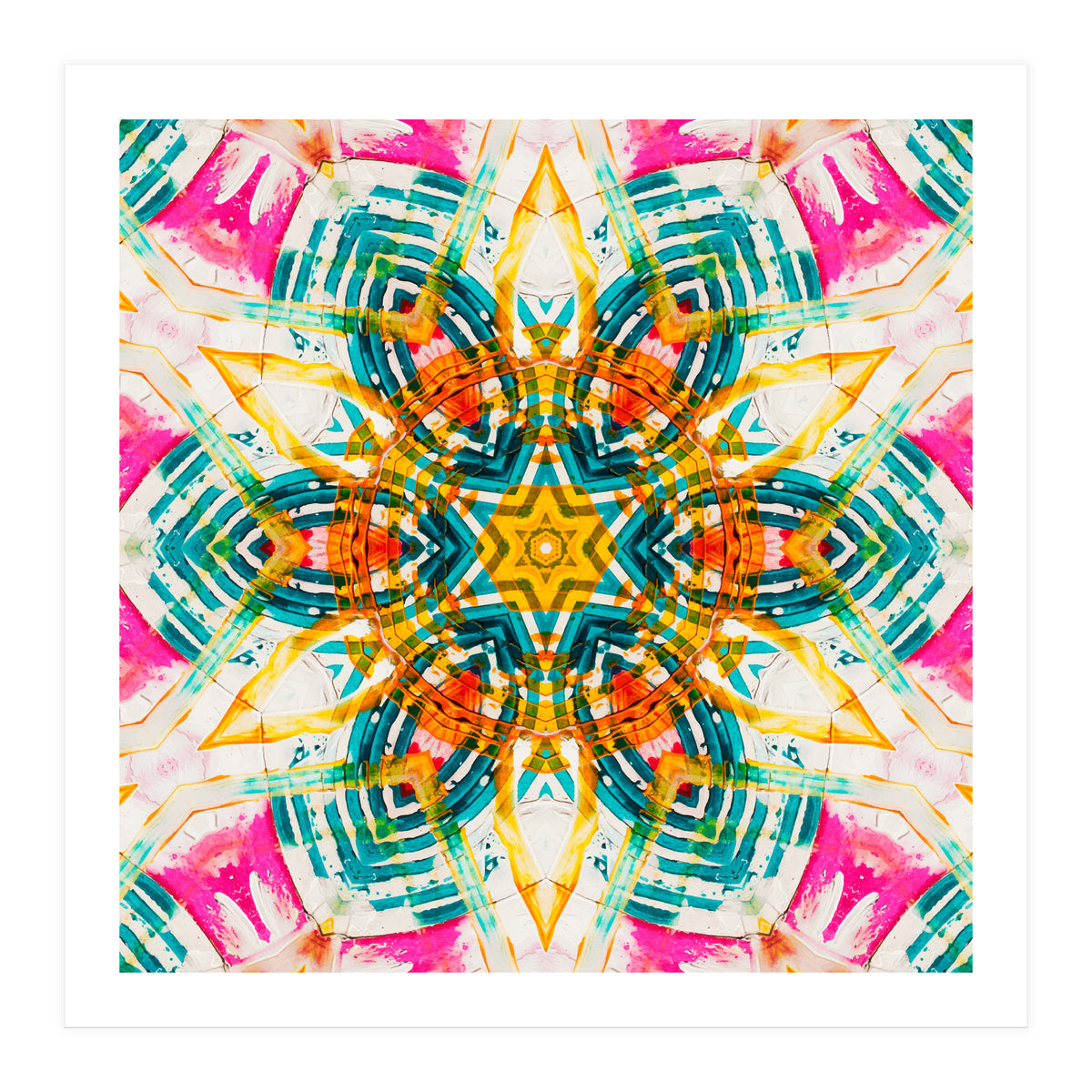 Kaleido Mandala V2 (Print Only)