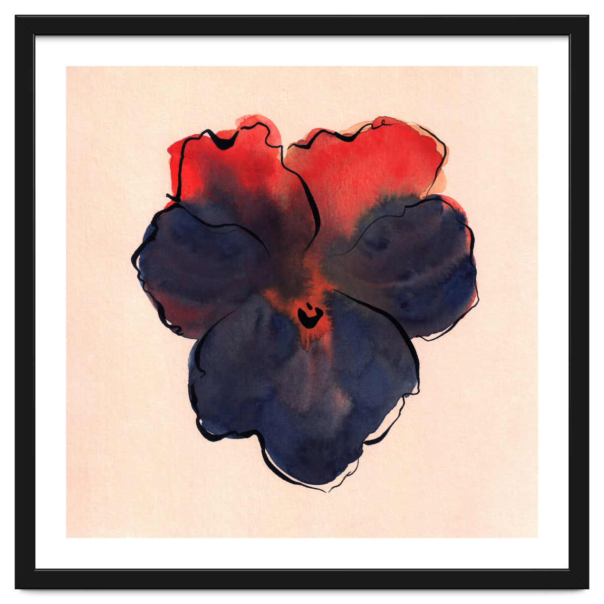 Blue Pansy