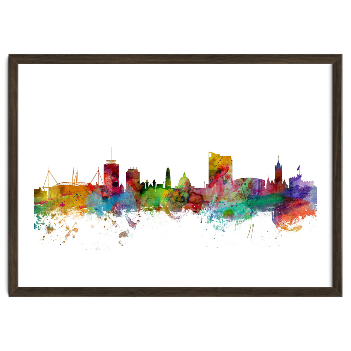 Cardiff Wales Skyline