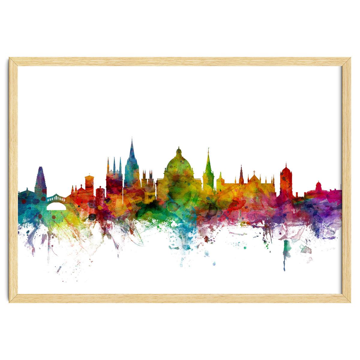 Oxford England Skyline