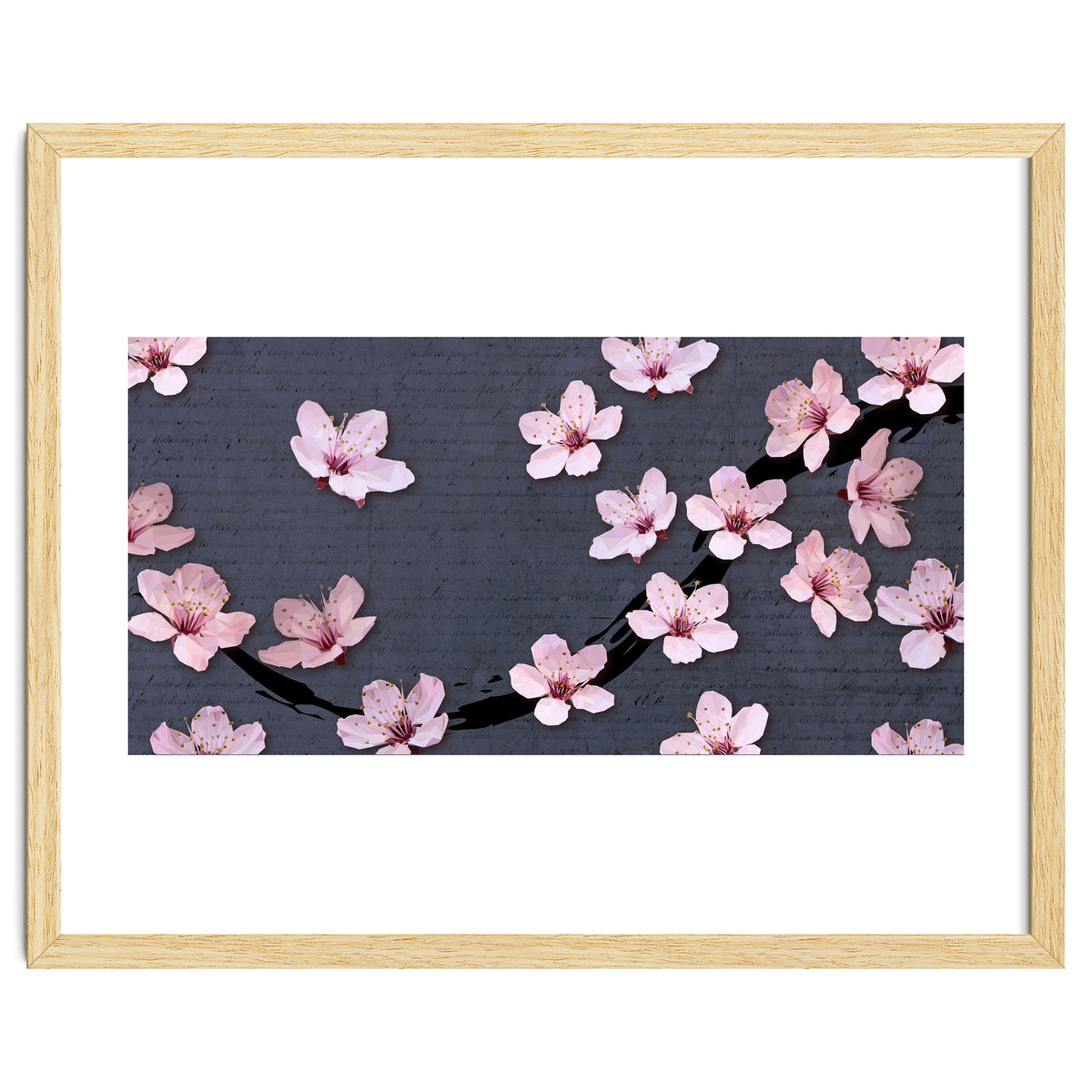 Triangulated Cherry Blossoms