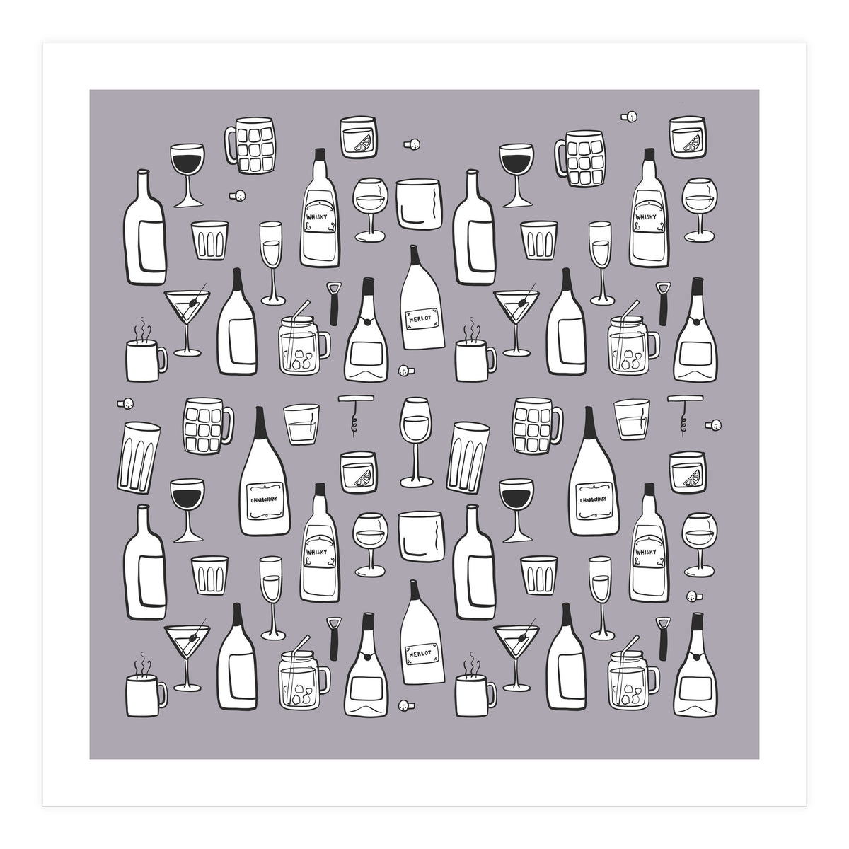 Wine and Beer (Print Only)