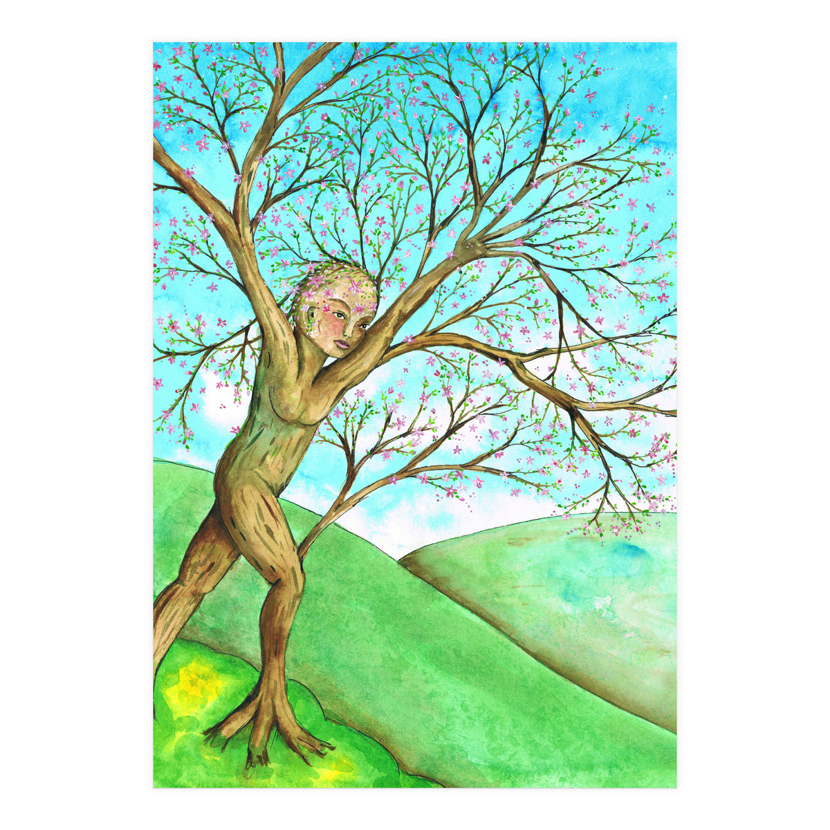 Spring dryad (Print Only)