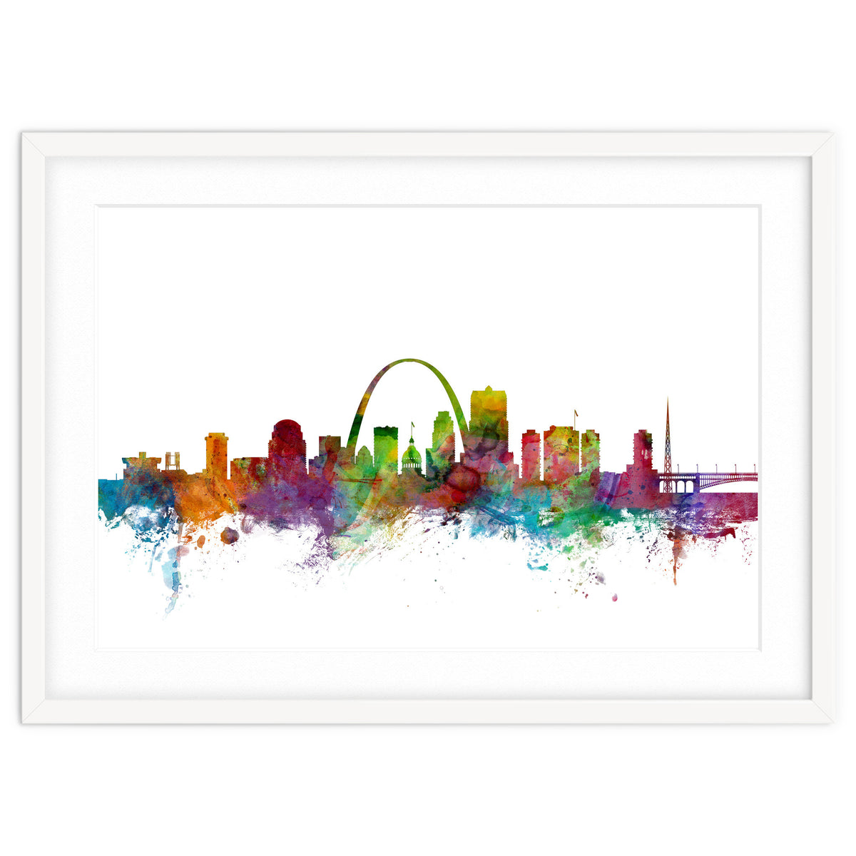 St Louis Missouri Skyline