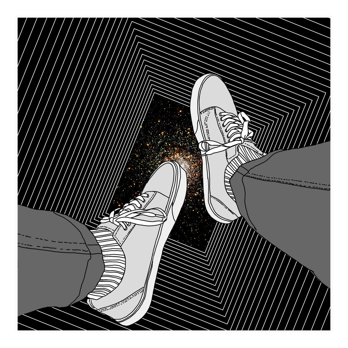 Falling into Abyss (Print Only)