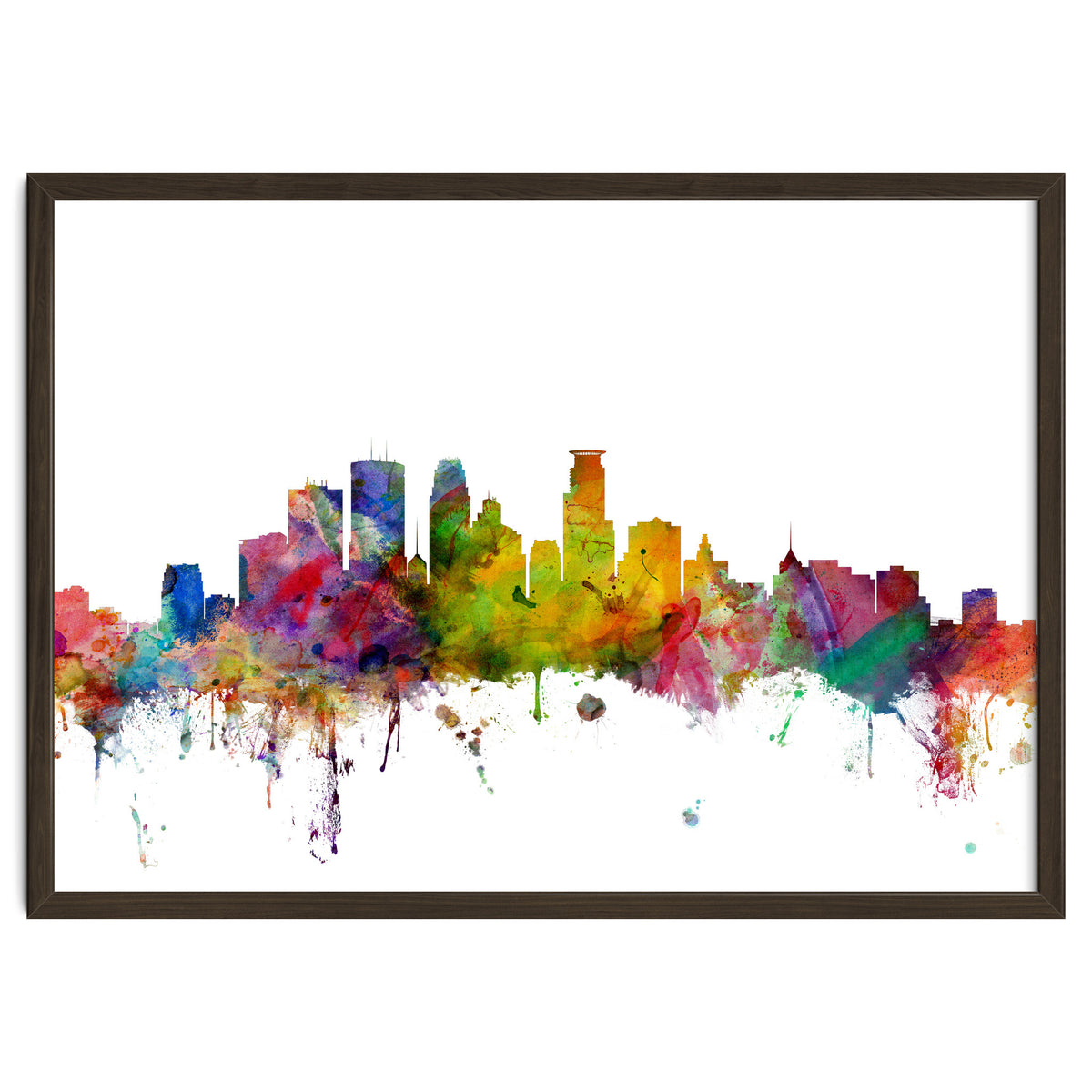 Minneapolis Minnesota Skyline