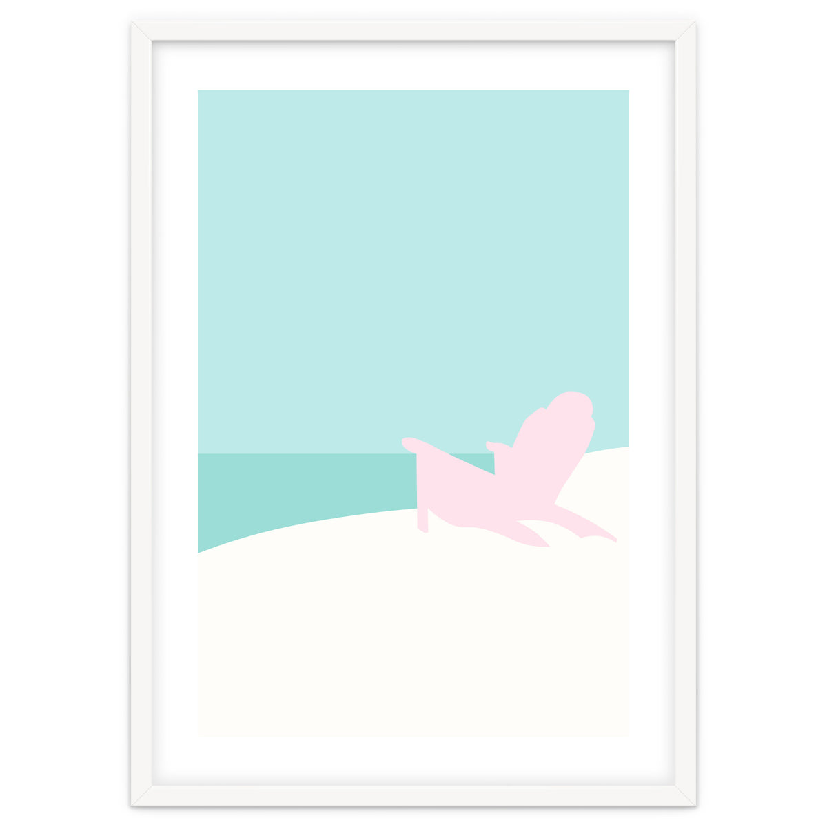 Minimal Beach Chair - Turquoise Coast