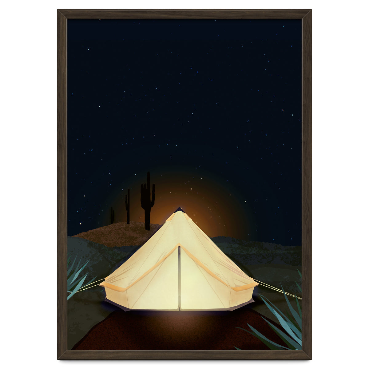 Tent at Night