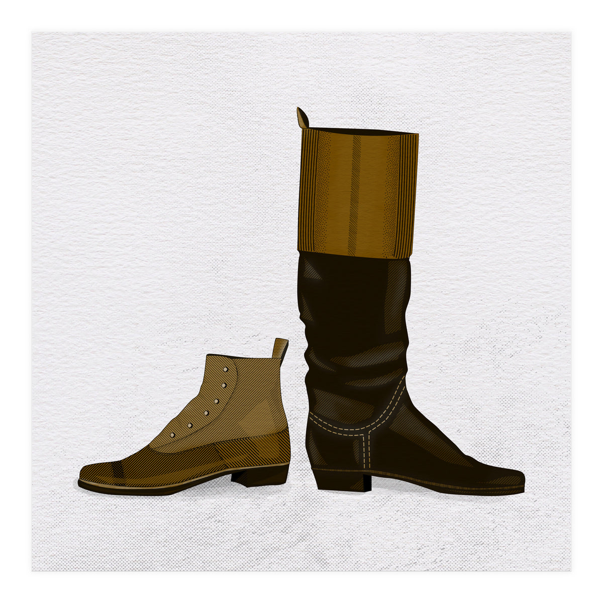 Vintage shoes (Print Only)