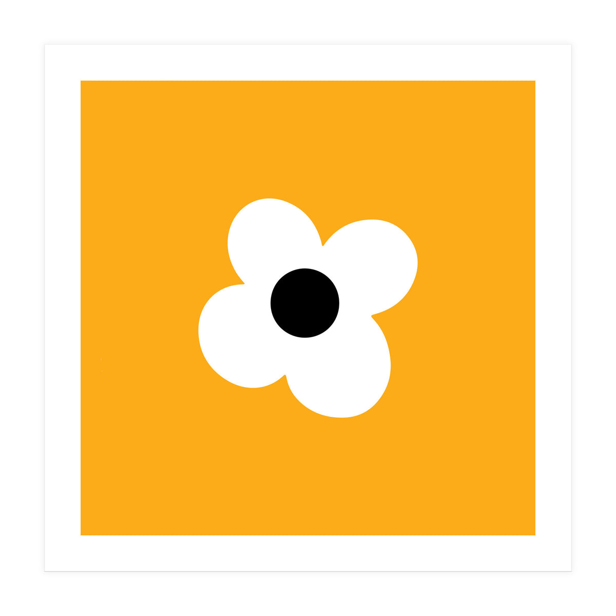 Max Folk Daisy Yellow  (Print Only)